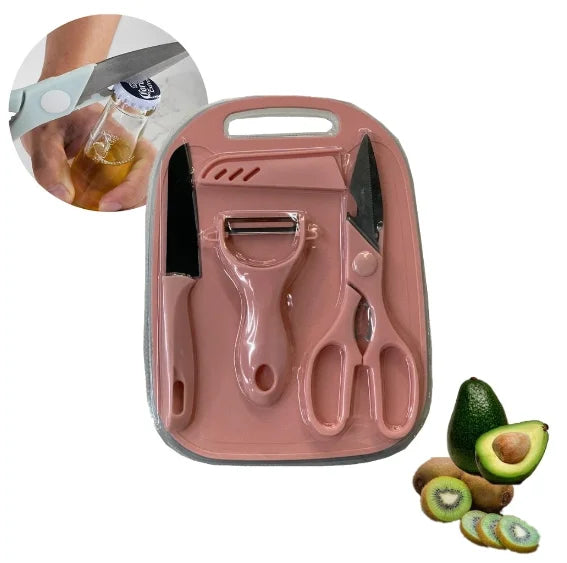 ColourCut Pro 4-Piece Kitchen Prep Set
