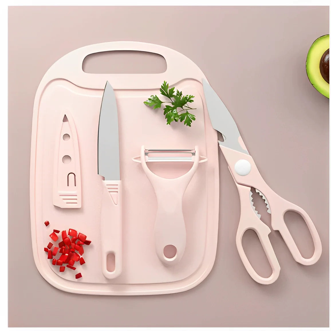ColourCut Pro 4-Piece Kitchen Prep Set