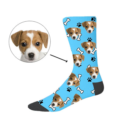 Custom Face Photo Socks – Personalised 3D Novelty Funny Socks for Men & Women