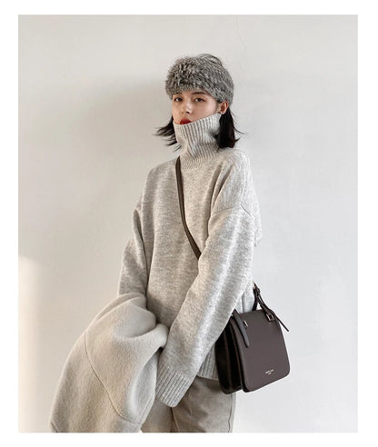Women's Roll Neck Jumper (termo britânico para Turtleneck Sweater)