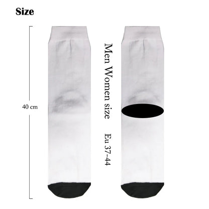 Custom Face Photo Socks – Personalised 3D Novelty Funny Socks for Men & Women