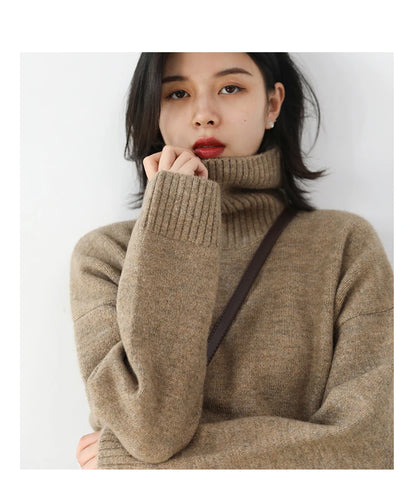 Women's Roll Neck Jumper (termo britânico para Turtleneck Sweater)