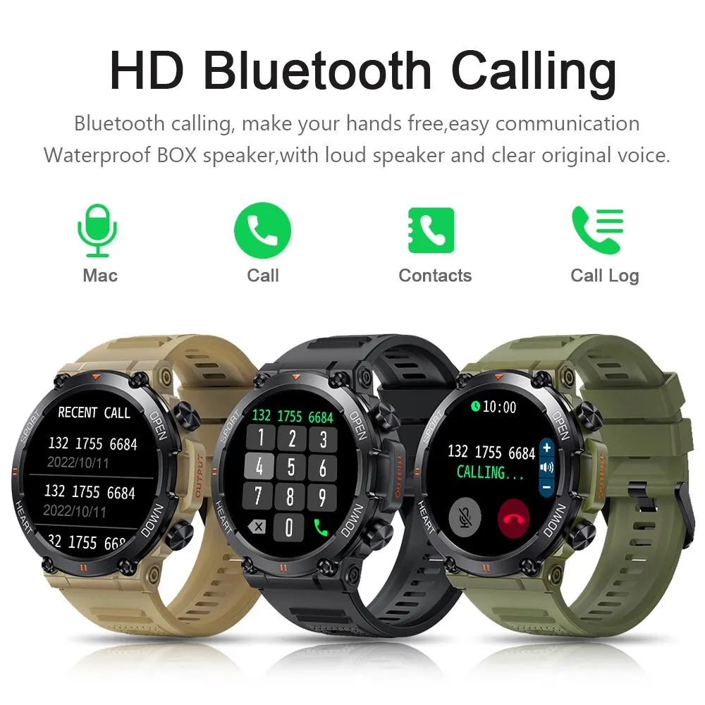 ActivePro HD Bluetooth Calling Smart Watch with Heart Rate Monitor