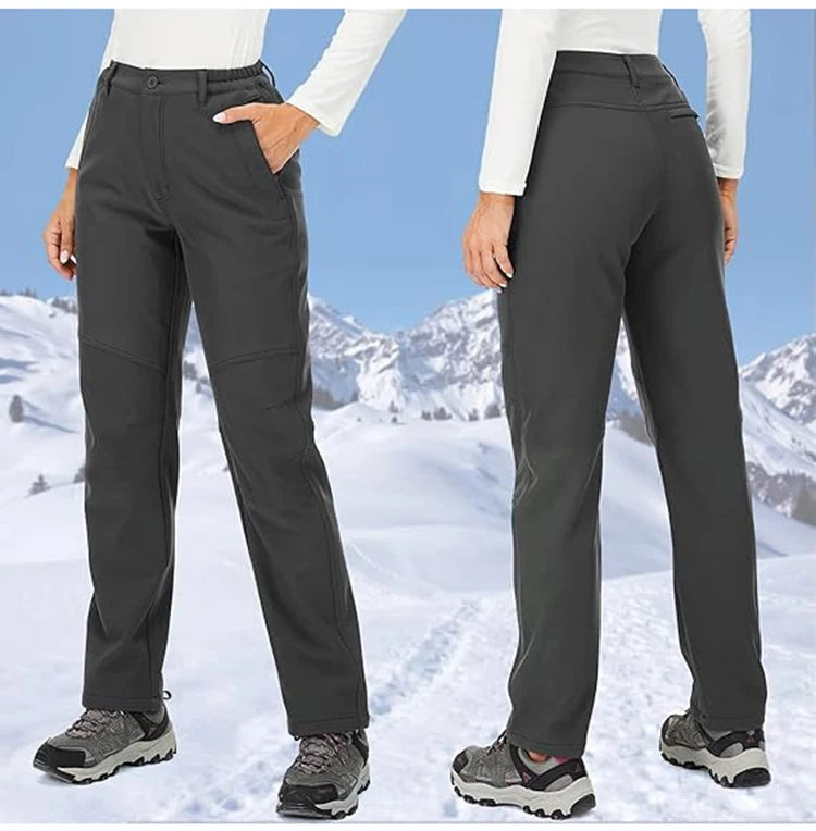 Women's Windproof Thermal Trousers | Warm Outdoor Hiking & Walking Pants