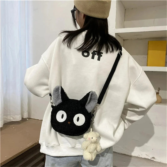 HOMEFISH SoftTouch Plush Shoulder Bag