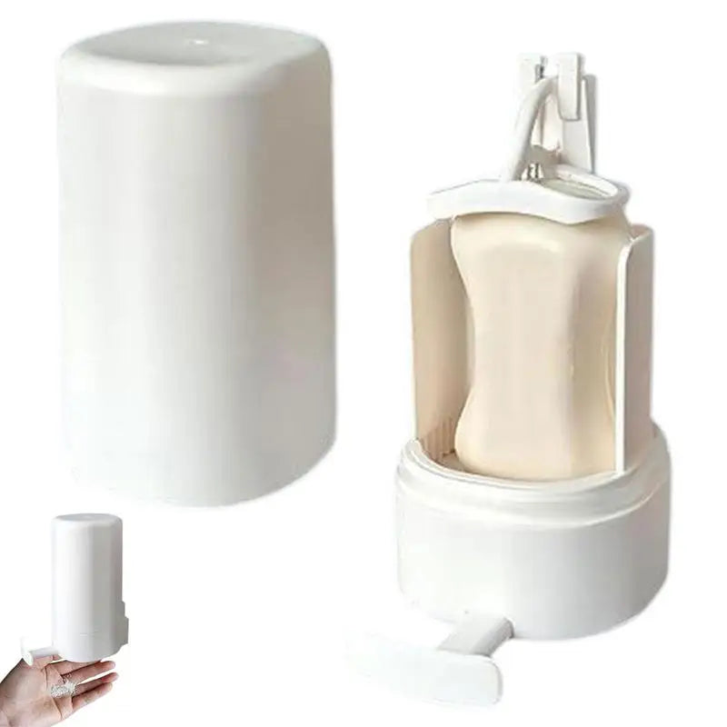 Wall-Mounted Soap Grinder Dispenser with Lid