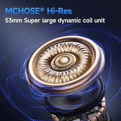 MCHOSE V9 Pro Wireless Gaming Headset – Quad-Mode Over-Ear Bluetooth Headphones with HD Sound & Pro Mic for PC Gamers
