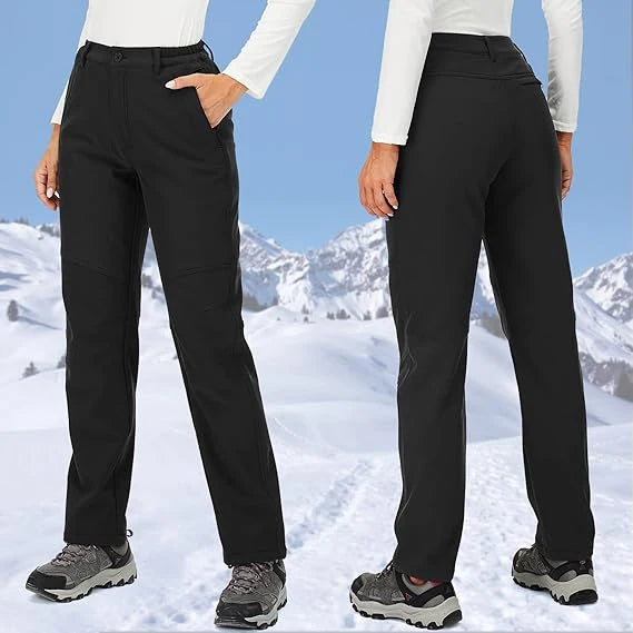 Women's Windproof Thermal Trousers | Warm Outdoor Hiking & Walking Pants