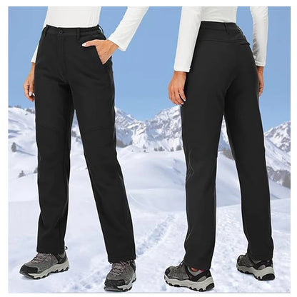 Women's Windproof Thermal Trousers | Warm Outdoor Hiking & Walking Pants