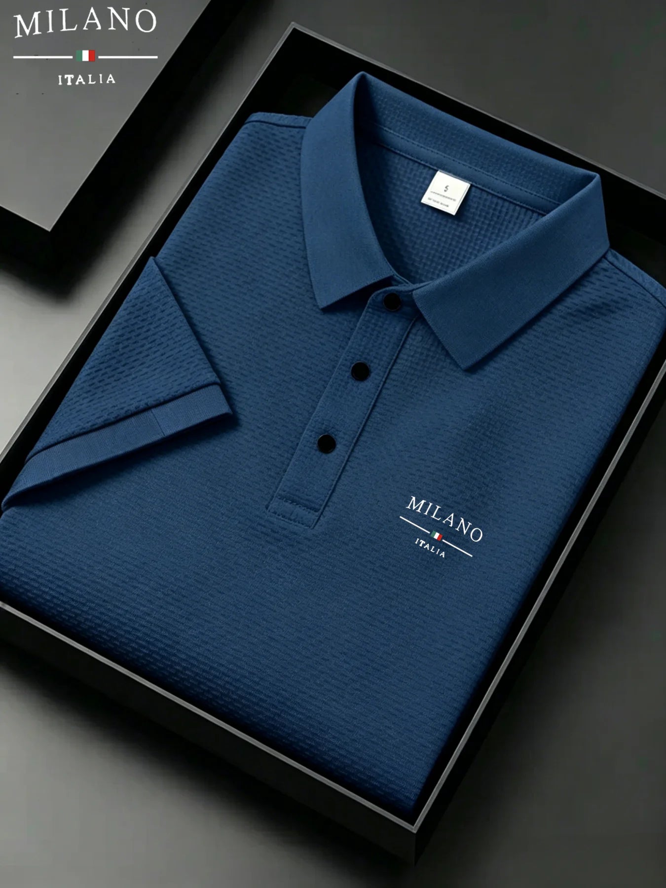 Polo de manga corta prémium para hombre | Ajuste clásico para el día a día