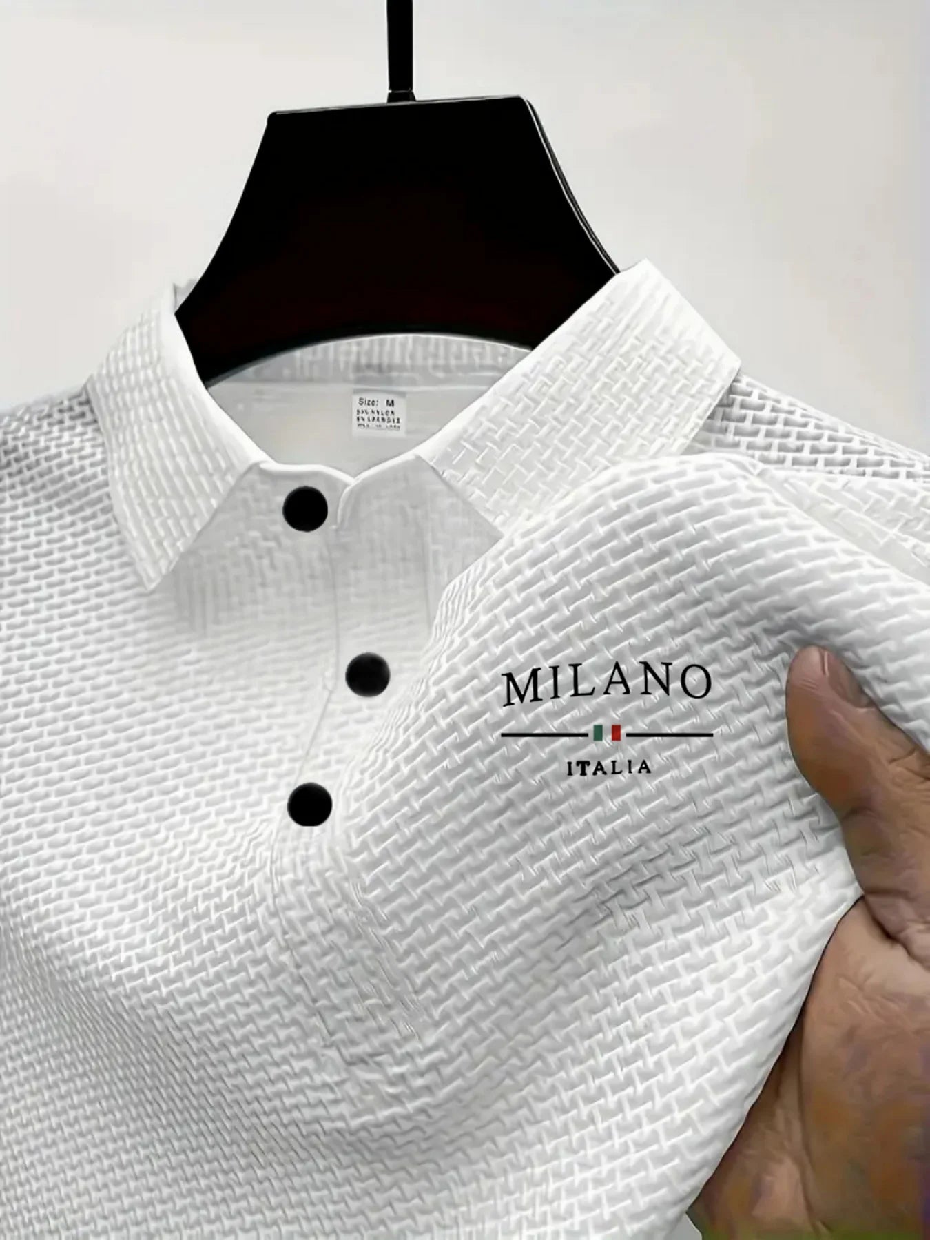 Polo de manga corta prémium para hombre | Ajuste clásico para el día a día