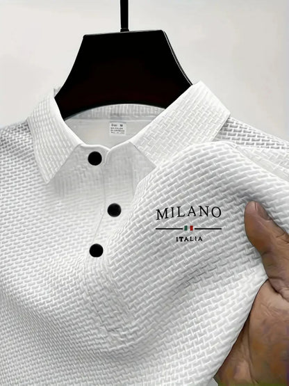 Polo de manga corta prémium para hombre | Ajuste clásico para el día a día
