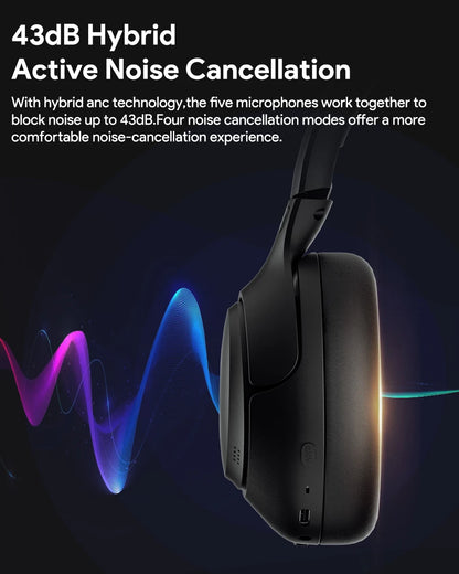 QCY H3 UltraQuiet ANC Headphones