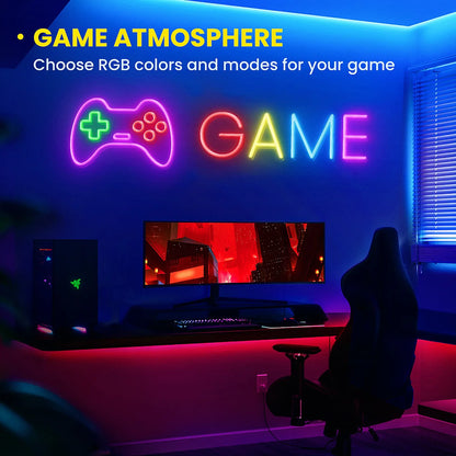 NeonFlex™ RGB LED Strip Lights – App &amp; Remote Controlled Neon Rope Lamp with Music Sync &amp; Waterproof Design