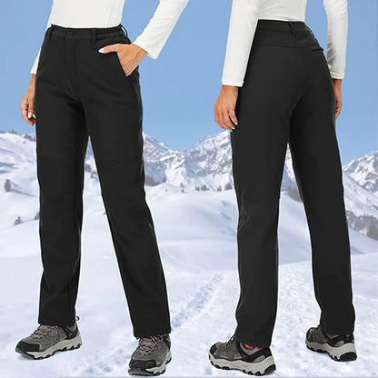 Women's Windproof Thermal Trousers | Warm Outdoor Hiking & Walking Pants