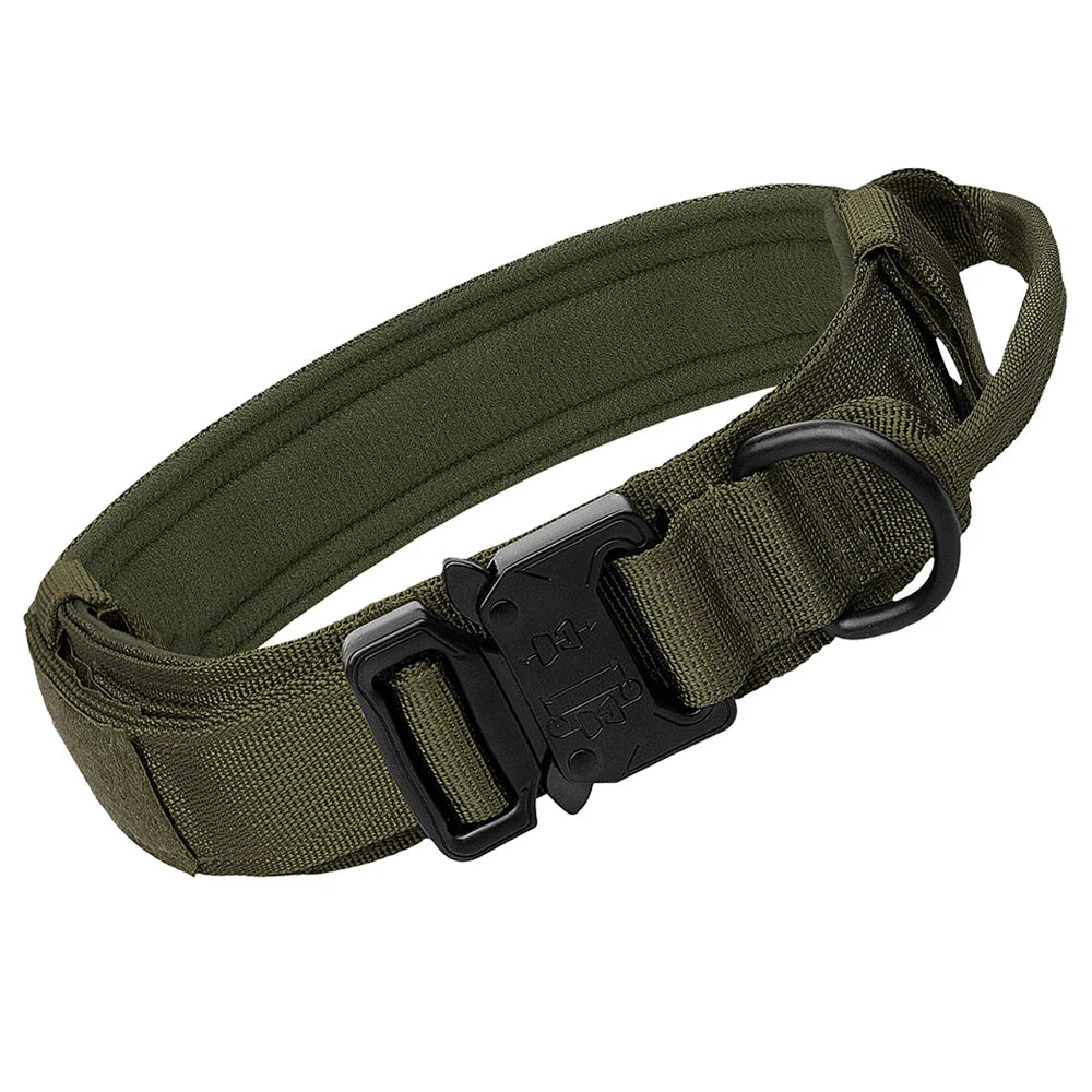 Collar de entrenamiento estilo militar CommandK9™ con asa y parche