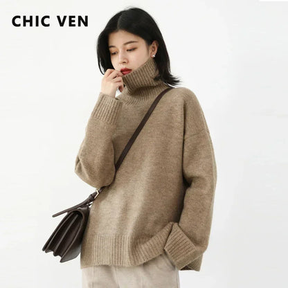 Women's Roll Neck Jumper (termo britânico para Turtleneck Sweater)