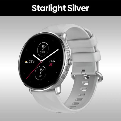 Elite AMOLED Voice Calling Smart Watch with Stainless Steel Frame