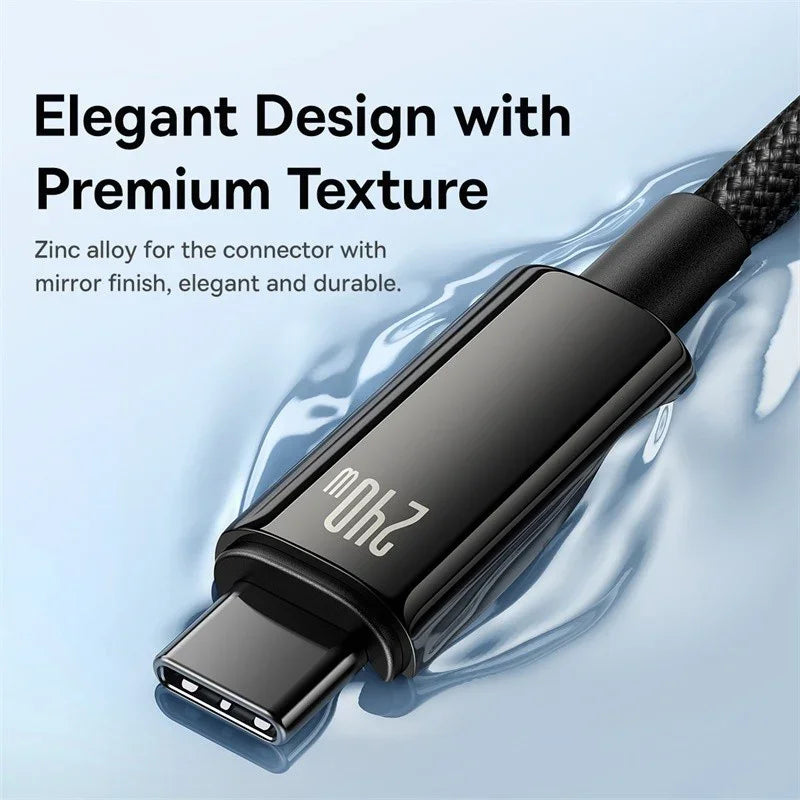 UltraCharge Pro 240W USB-C Fast Charging Cable for iPhone, MacBook & Samsung