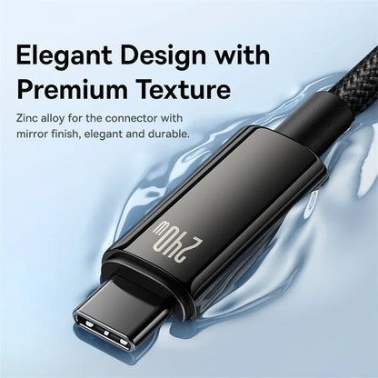UltraCharge Pro 240W USB-C Fast Charging Cable for iPhone, MacBook & Samsung