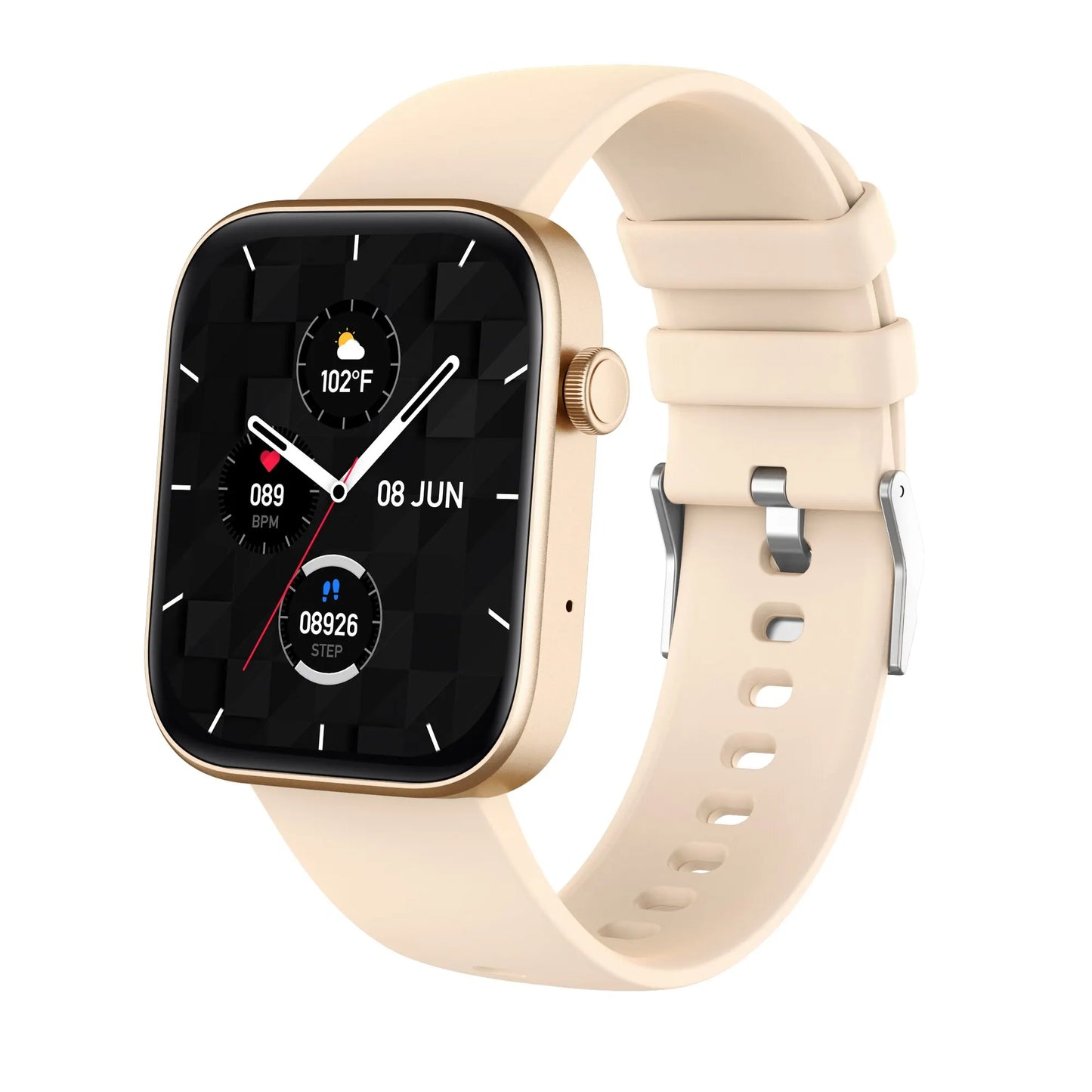 Relógio Inteligente COLMI P71 ActiveVoice – Smartwatch à prova d'água IP68 com monitoramento de saúde para homens e mulheres