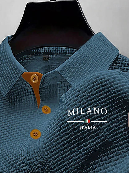 Polo de manga corta prémium para hombre | Ajuste clásico para el día a día