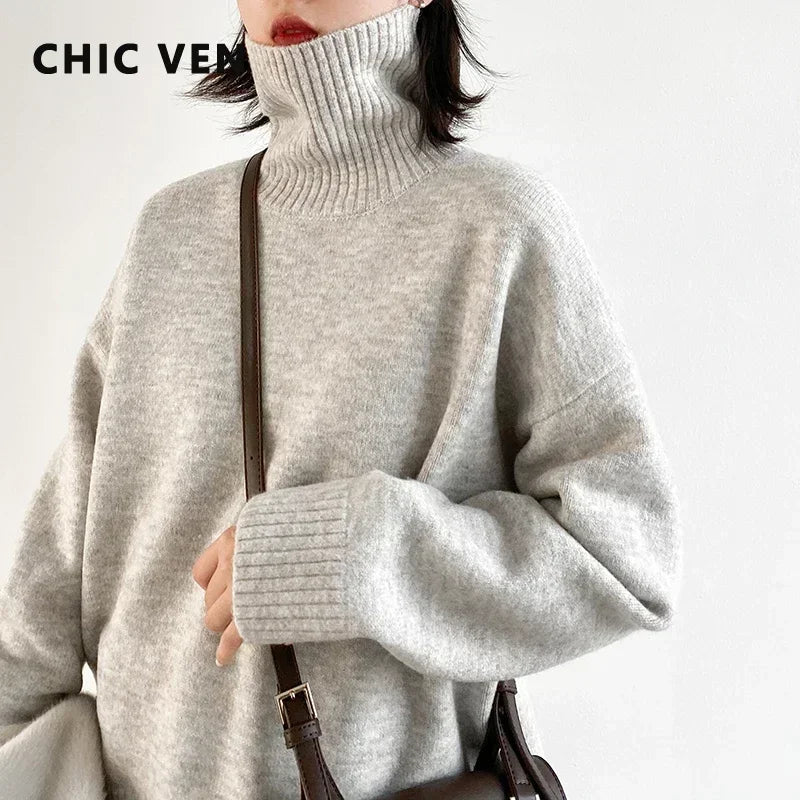 Women's Roll Neck Jumper (termo britânico para Turtleneck Sweater)