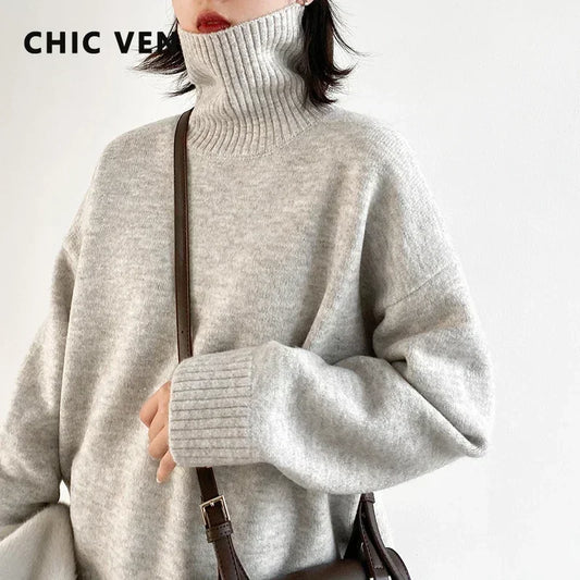 Women's Roll Neck Jumper (termo britânico para Turtleneck Sweater)