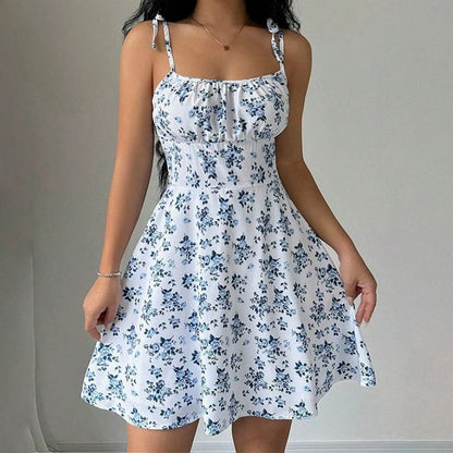 PureSummer Women’s Short Floral Dress
