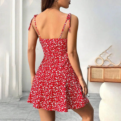 PureSummer Women’s Short Floral Dress