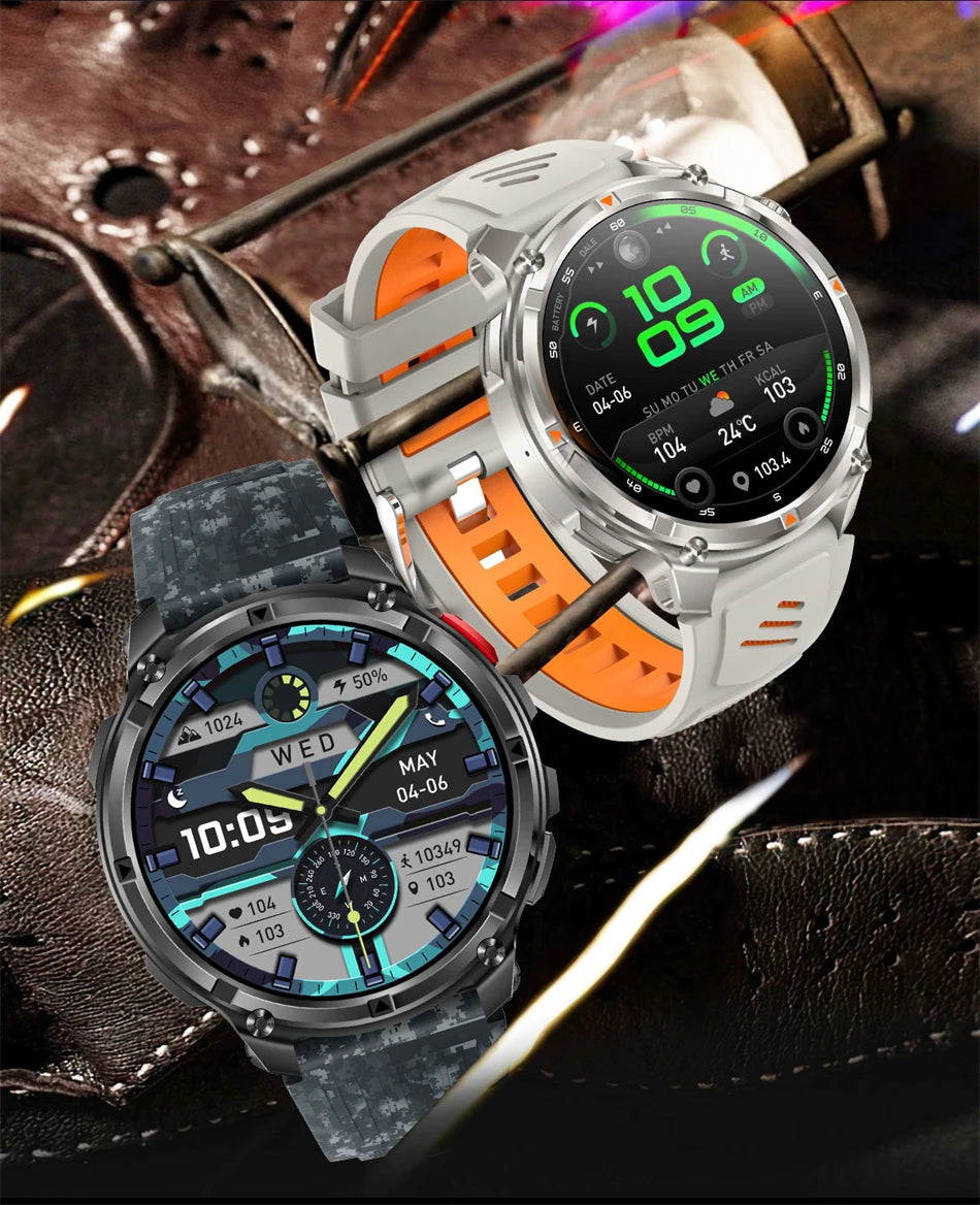 T-Rex3 Ultra Outdoor GPS Smartwatch – 1100mAh B