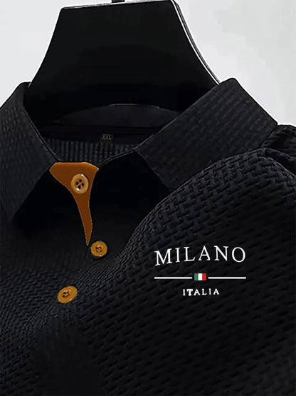 Polo de manga corta prémium para hombre | Ajuste clásico para el día a día
