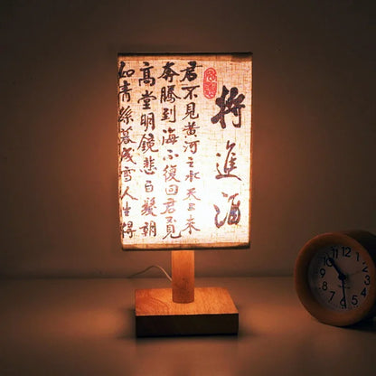 LumiNest™ Dimmable LED Bedside Table Lamp – Elegant Fabric Shade Bedroom Light