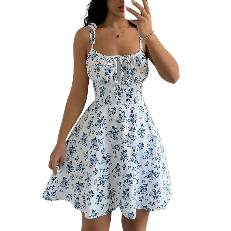 PureSummer Women’s Short Floral Dress