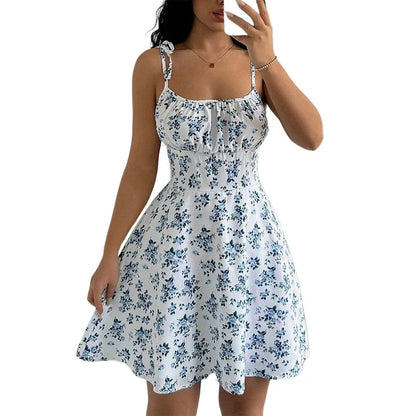 PureSummer Women’s Short Floral Dress