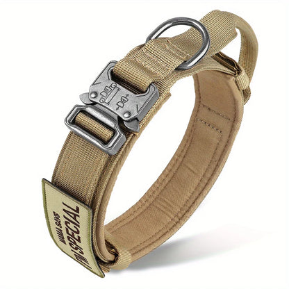 Collar de entrenamiento estilo militar CommandK9™ con asa y parche