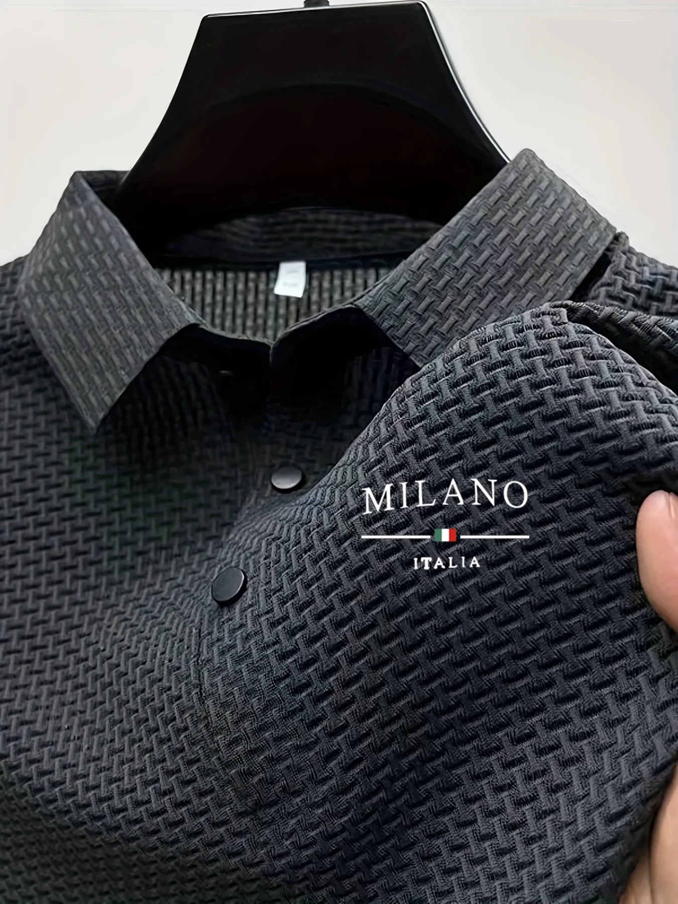 Polo de manga corta prémium para hombre | Ajuste clásico para el día a día