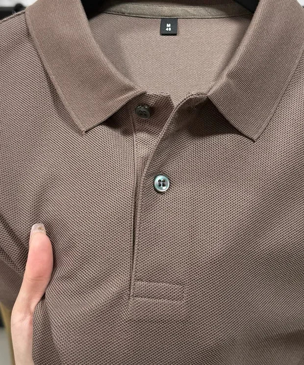 Men's Premium 100% Cotton Polo Shirt | Classic Embroidered Golf & Casual Top