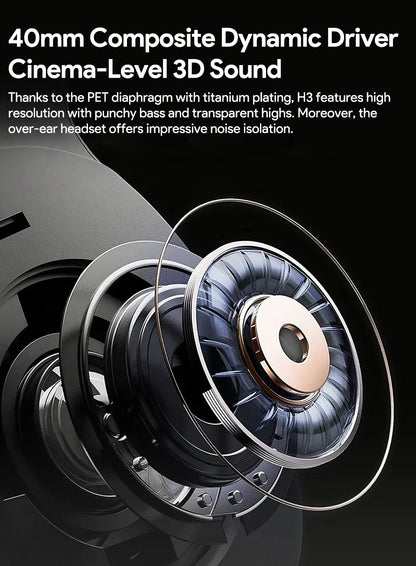 QCY H3 UltraQuiet ANC Headphones