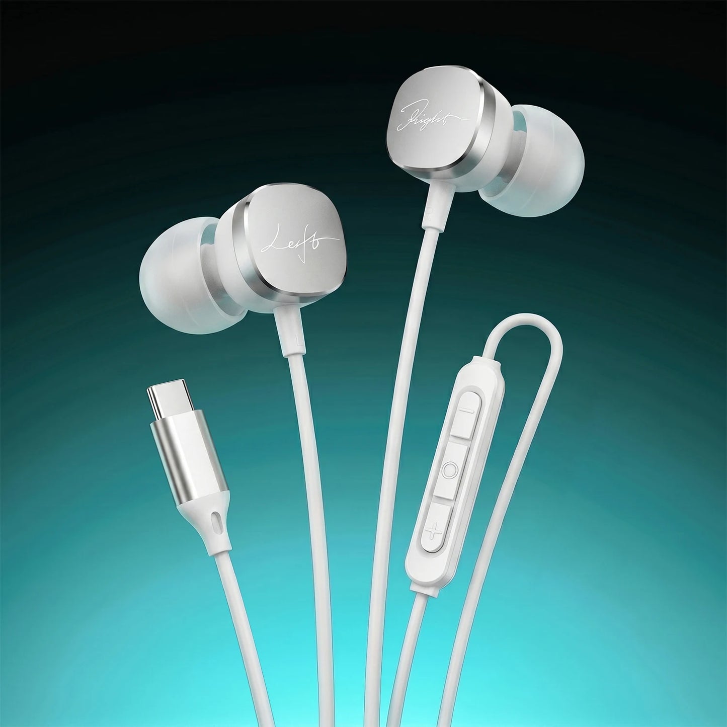 PureSound Type-C HiFi Earbuds – Wired Stereo Headphones with Deep Bass & HD Mic
