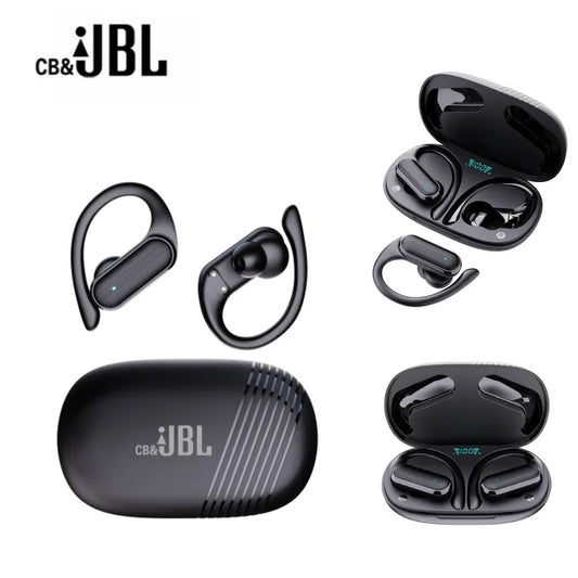 A520 Wireless TWS Earbuds – Bluetooth Sports Earphones with Secure Ear Hooks, Touch Control & Built-in Mic for Running and Gaming