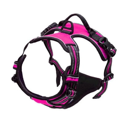 SafeStride™ Reflective Front-Clip Harness with Handle for Large Dogs