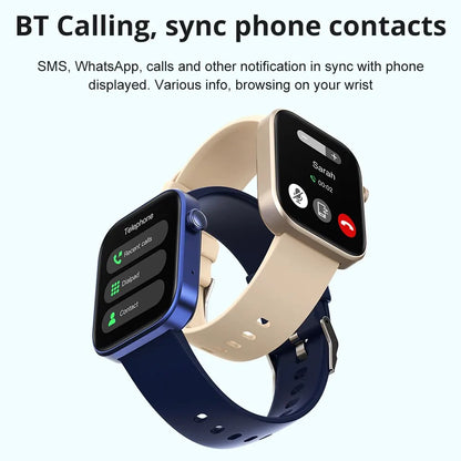 Relógio Inteligente COLMI P71 ActiveVoice – Smartwatch à prova d'água IP68 com monitoramento de saúde para homens e mulheres