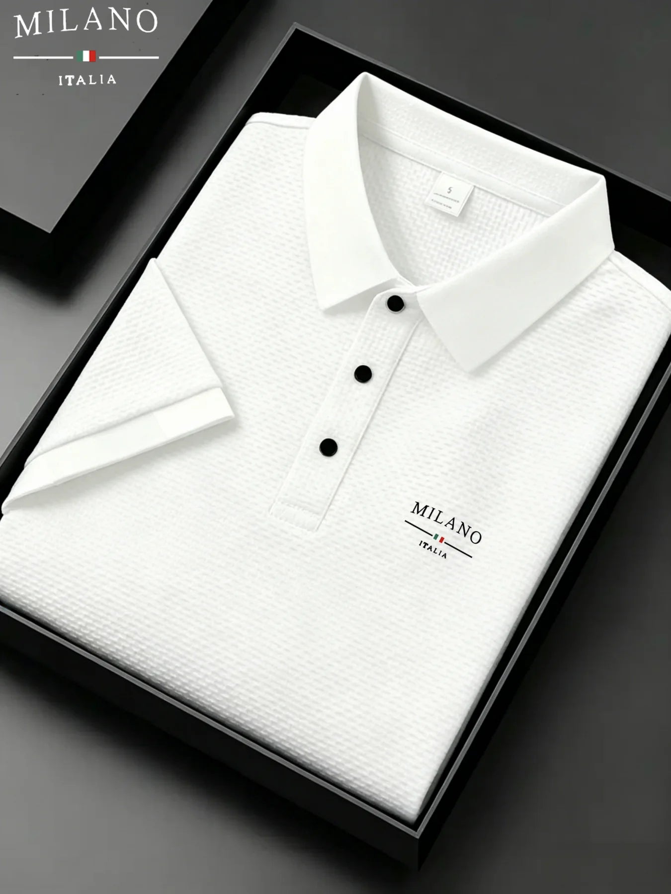 Polo de manga corta prémium para hombre | Ajuste clásico para el día a día