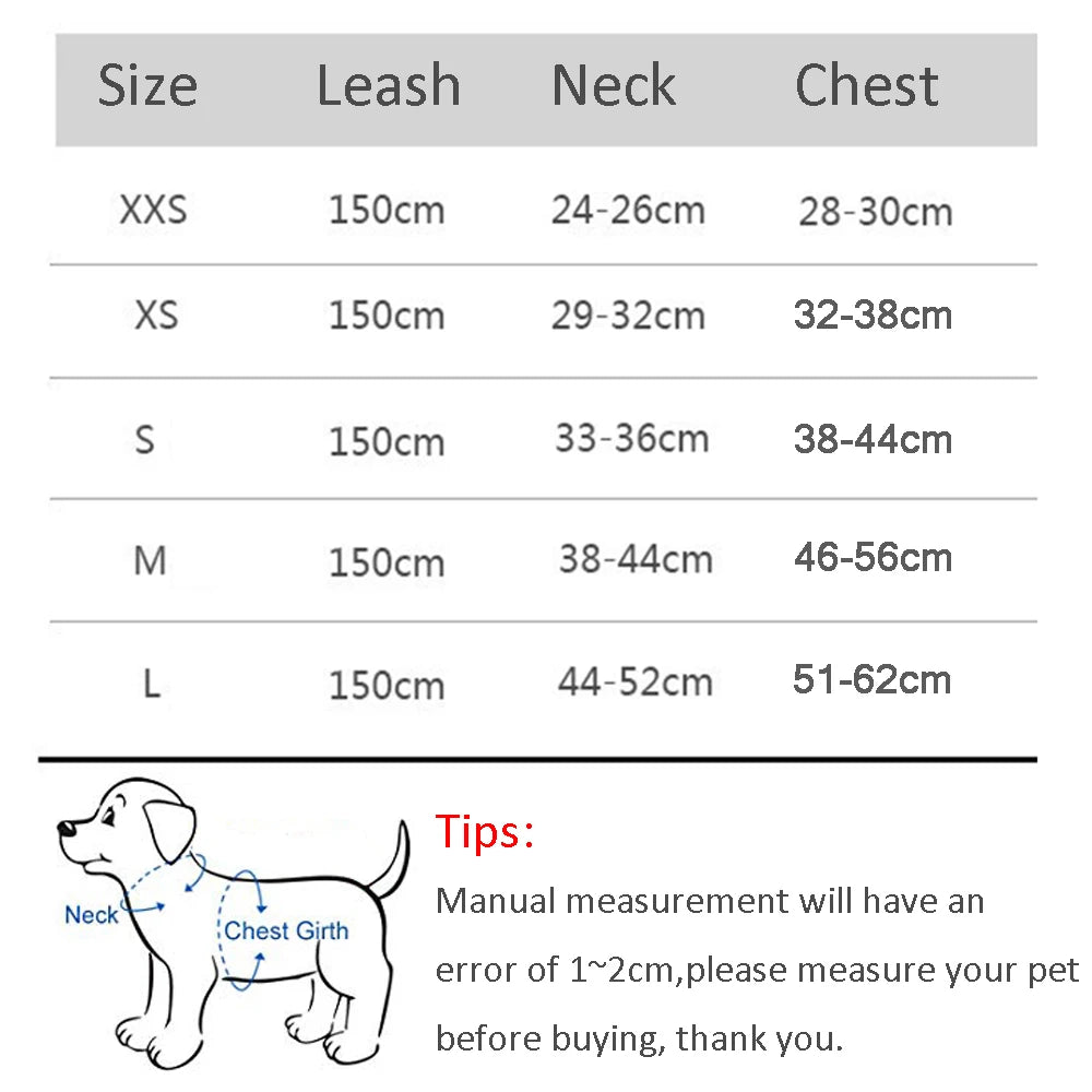 Conjunto de arnés y correa ajustables PawComfort™ para perros pequeños y cachorros