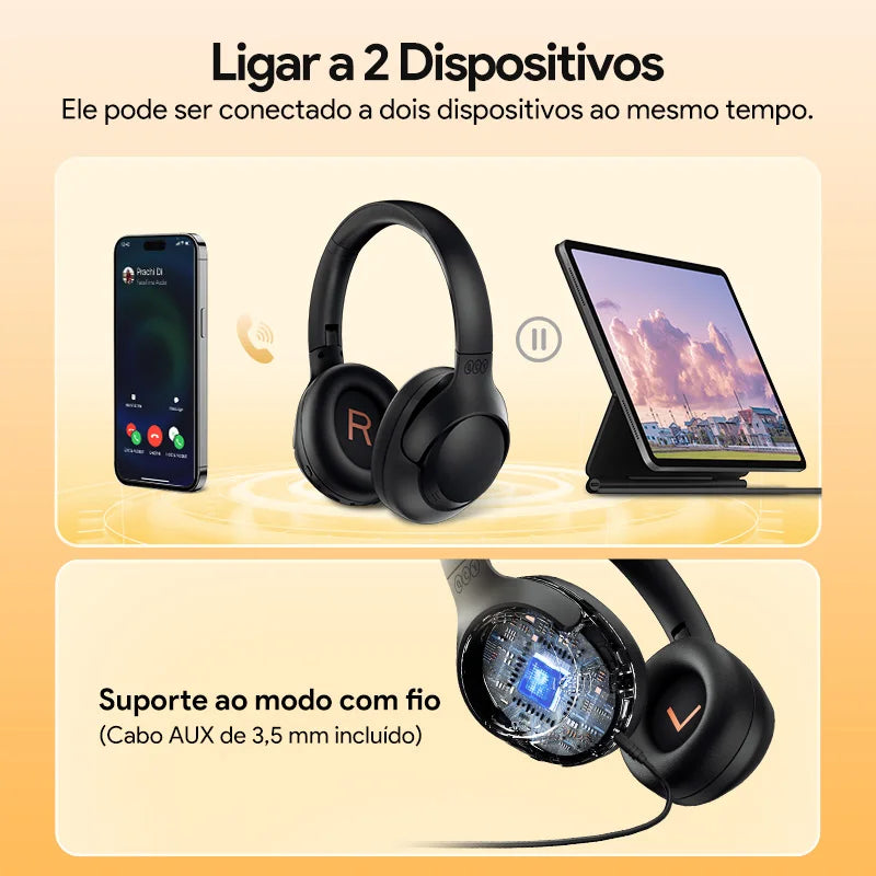 QCY H3 UltraQuiet ANC Headphones