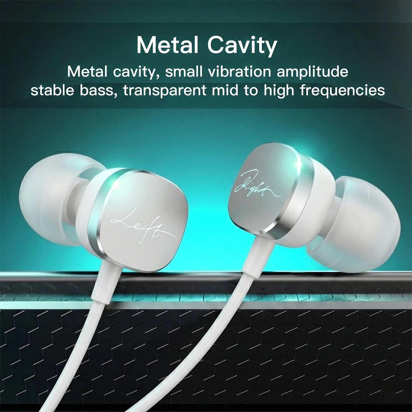 PureSound Type-C HiFi Earbuds – Wired Stereo Headphones with Deep Bass & HD Mic
