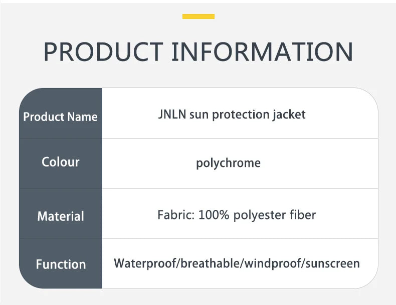 JNLN StormShield Waterproof Outdoor Jacket