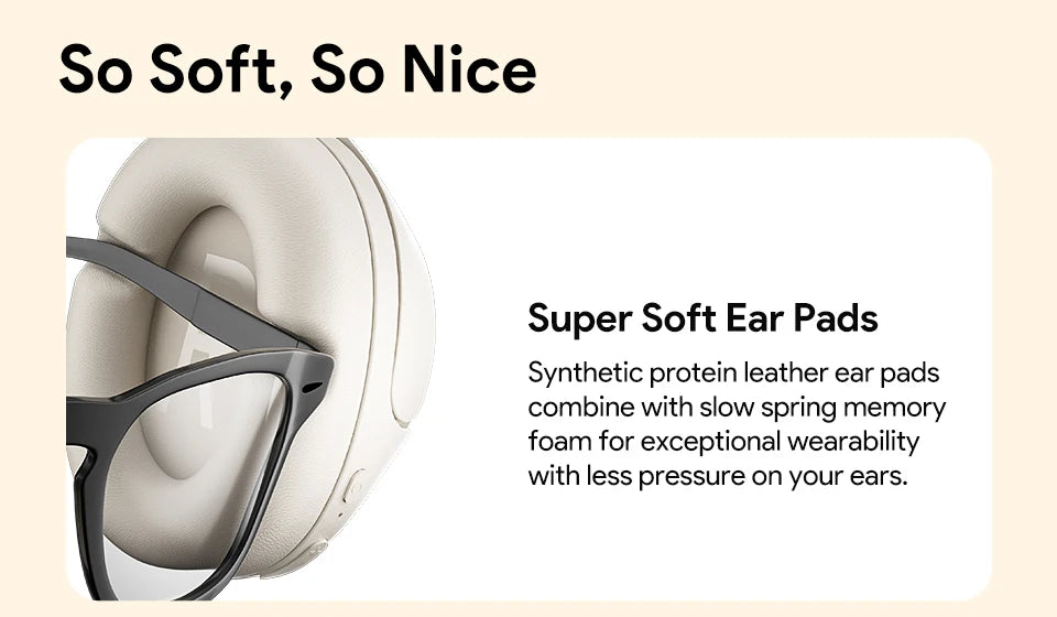 QCY H3 UltraQuiet ANC Headphones