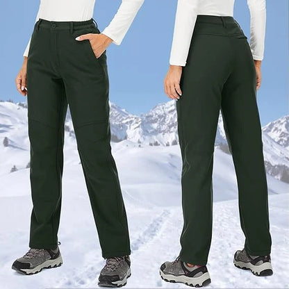Women's Windproof Thermal Trousers | Warm Outdoor Hiking & Walking Pants